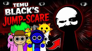 Temu Black's Jump Scare 😱|  Sprunki Animation