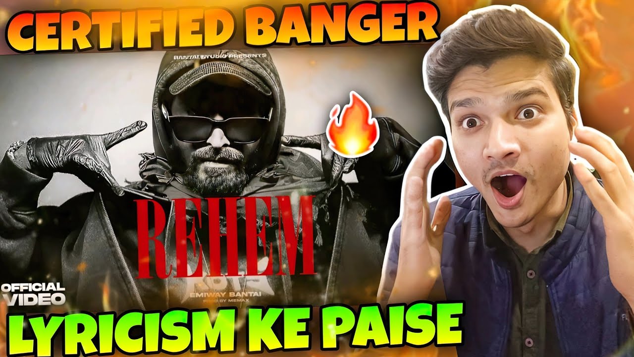 EMIWAY - REHEM REACTION | IFLAH REACTS