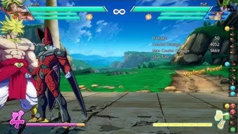 Cell Instant overhead combos on Broly