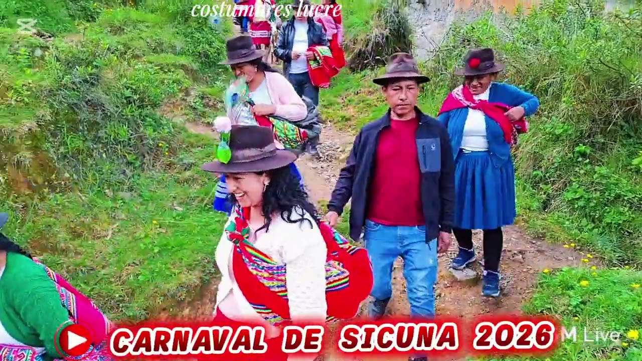 Carnaval de sicuna 2026 de familia yalli huayhuas