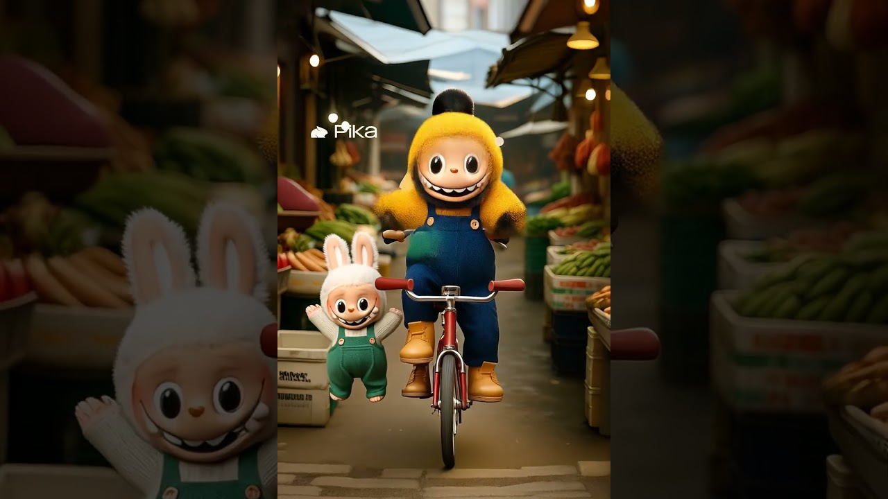 Labubu Style | Cute Animated Character in Epic Fantasy Style