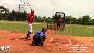 Alexander Ramirez OF 2019 Class from (El Niche Baseball Academy) Date video: 06.09.2017