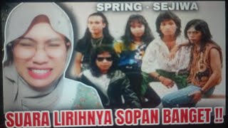 SUARA LEMBUT KHAS MUSIK LEGEND EMANG GK ADA OBAT‼️SPRING 🇲🇾 sejiwa‼️ REACTION Medhok 
