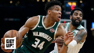 Kyrie Irving isn’t on Giannis’ level, got exposed in Bucks series – Jalen Rose | Get Up!
