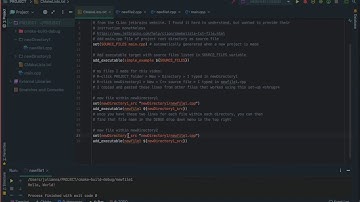 CLion CMakeList tutorial
