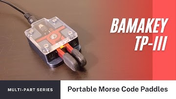 BaMaKey TP-III Morse Code Paddle by BaMaTech