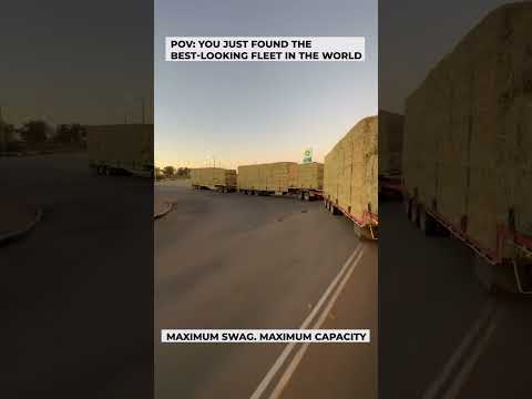 Triple Hay Hauler ASMR: Listen to that Purr 🎶🚛