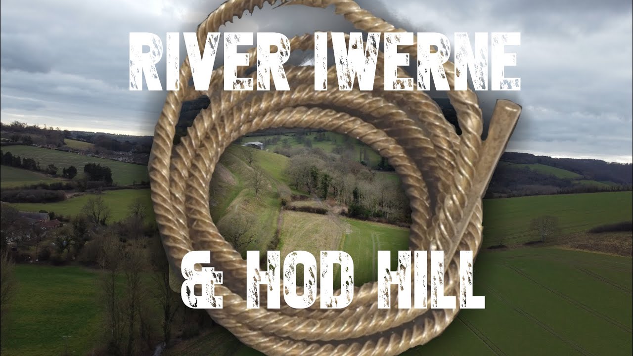 Stourpaine, the River Iwerne and Hod Hill