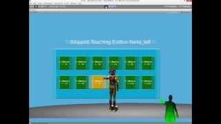 Kinect swipe menu