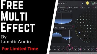 FREE Multi-Effects Vst Plugin - Narcotic by #LunaticAudio #AudioPluginDeals