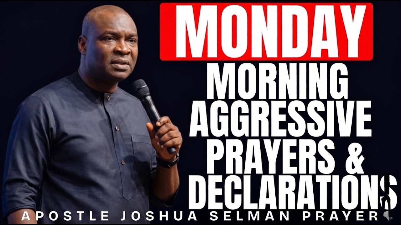 ⁣MONDAY MORNING AGGRESSIVE PRAYERS & DECLARATIONS | APOSTLE JOSHUA SELMAN