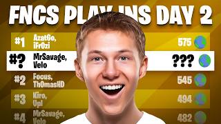 MrSavage Qualified To FNCS Heats! ft. Velo (Full Gameplay)