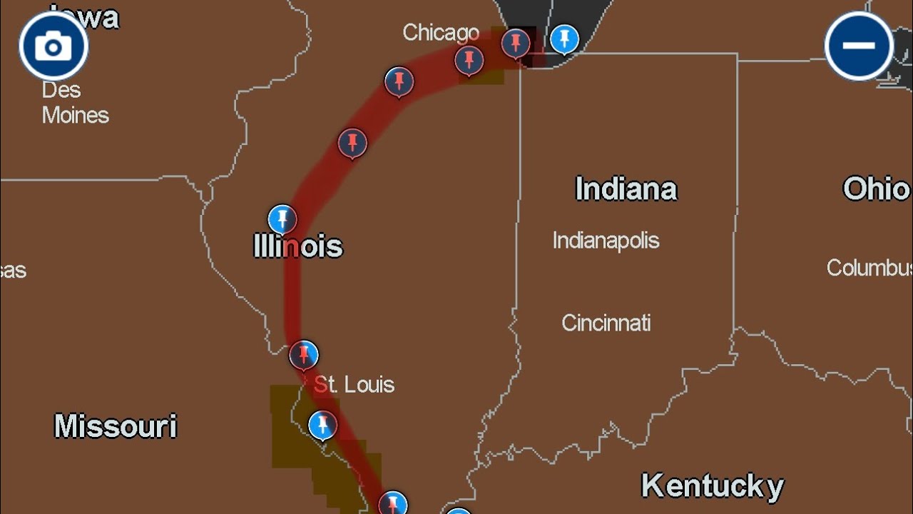 Ep8 America’s Great Loop, running the River’s Illinois, Mississippi ...