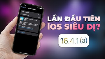 LẦN ĐẦU TIÊN Apple ra bản iOS siêu dị này - iOS 16.4.1(a) phản hồi bảo mật là gì?