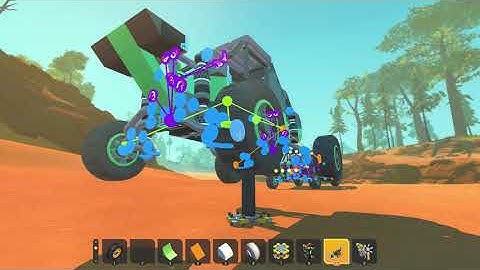 Scrap Mechanic Creative | My new trick truck and class 1 buggy! (read desc)