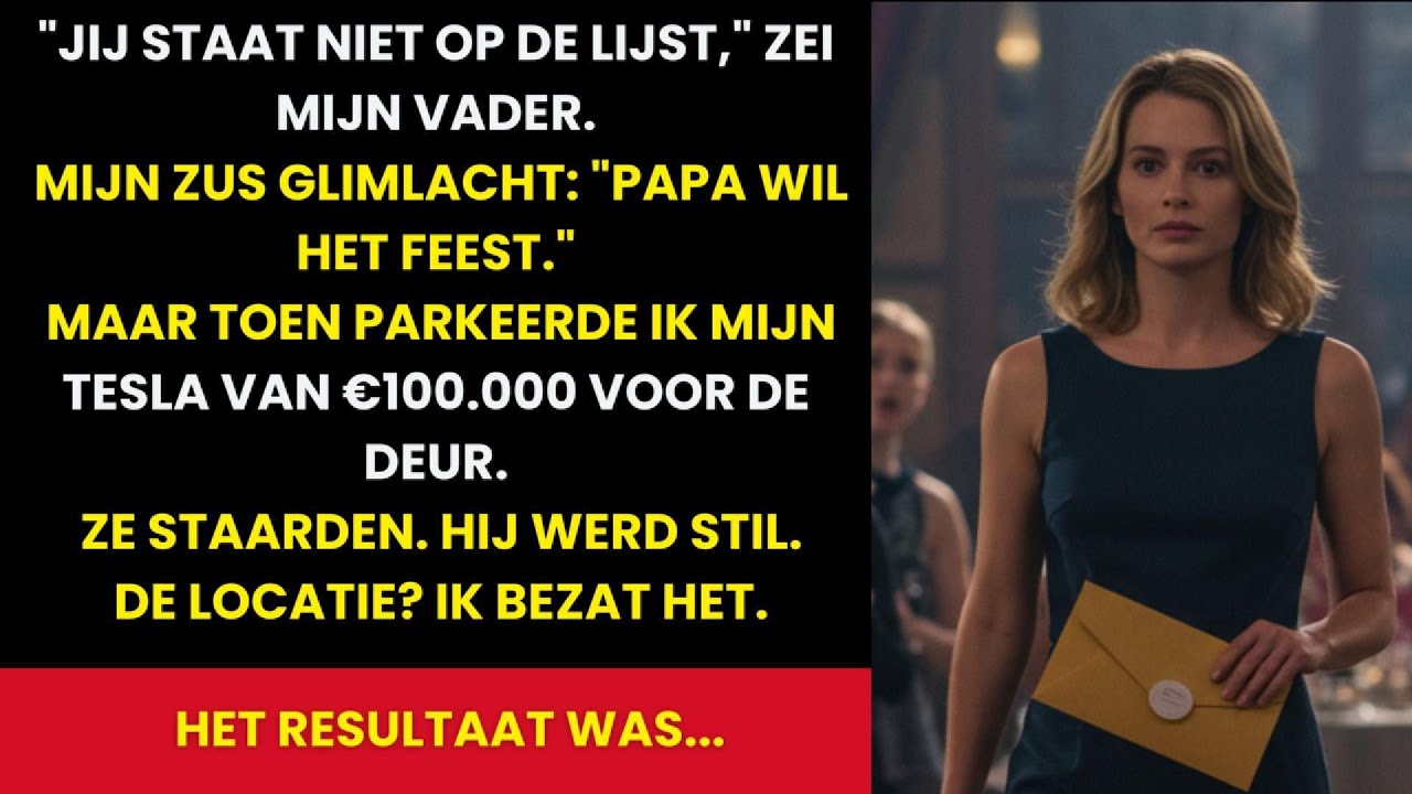 Vader Verbood Mij Op Het Jubileum Van Mijn Ouders Omdat Ik ‘Arm’ Lijk—Ik Kwam Met Een €100K Tesla