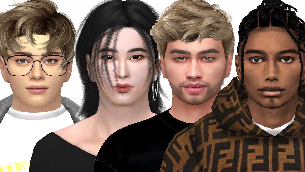 (Patreon) Male Sim dump #5 | SIMS 4 CAS | CC Folder and Sim Download ...