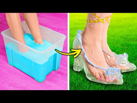 SEPATU KRISTAL DIY! Ide Kerajinan Sepatu yang Menakjubkan