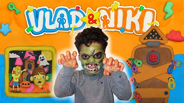 Vlad and Niki Haunted House Halloween Special 👻  | Vlad and Niki 12 Locks Level 11