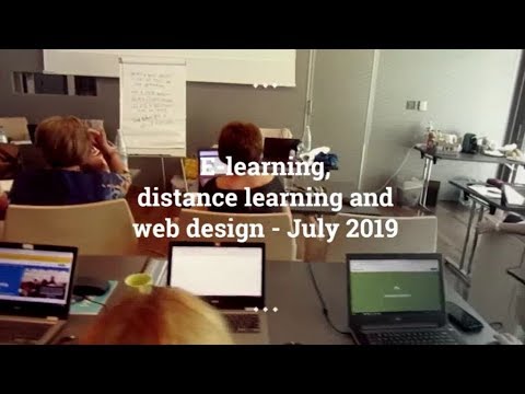 E-learning, Distance Learning and Web Design - July 2019