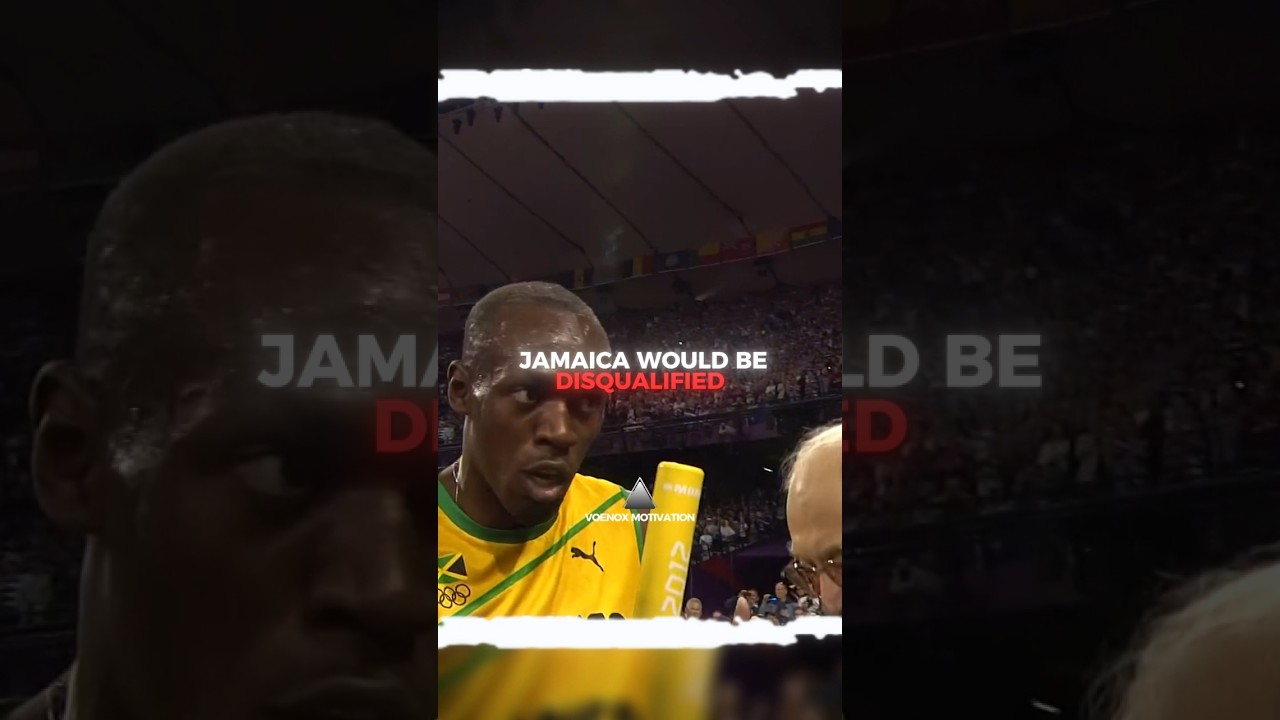 Usain Bolt almost lost his Olympic gold medal 😨