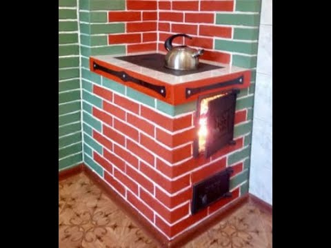 Футеровка топки печи