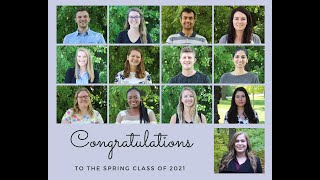 Congratulations to the Spring Class of 2021!