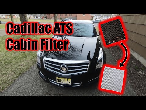 How to Replace Cabin Air Filter | Cadillac ATS (2013-2019)