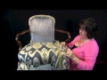 How To Upholster A Wooden Arm Chair - For The (Upholstery Beginner)