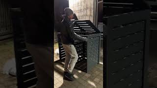 Garbage can | diy #woodworking #carpentry #diy #outdoor #garbage #home #fany #boxes #music #youtub