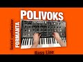 Formanta polivoks soviet synthesizer 1982 bass line modified