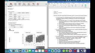 Correlation in JASP