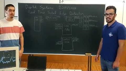 Digital Systems - Real Time Sobel Edge Detector in FPGA DE2 Cyclone II