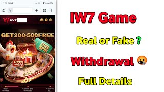 IW7 Game App Review | IW7 Game Real or Fake | IW7 Dark Reality Explained | IW7 Educational Awareness screenshot 2