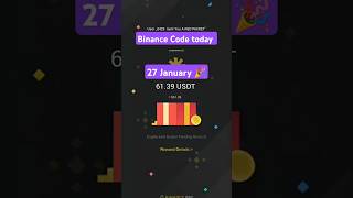 Binance red packet code today | Red packet code in binance today