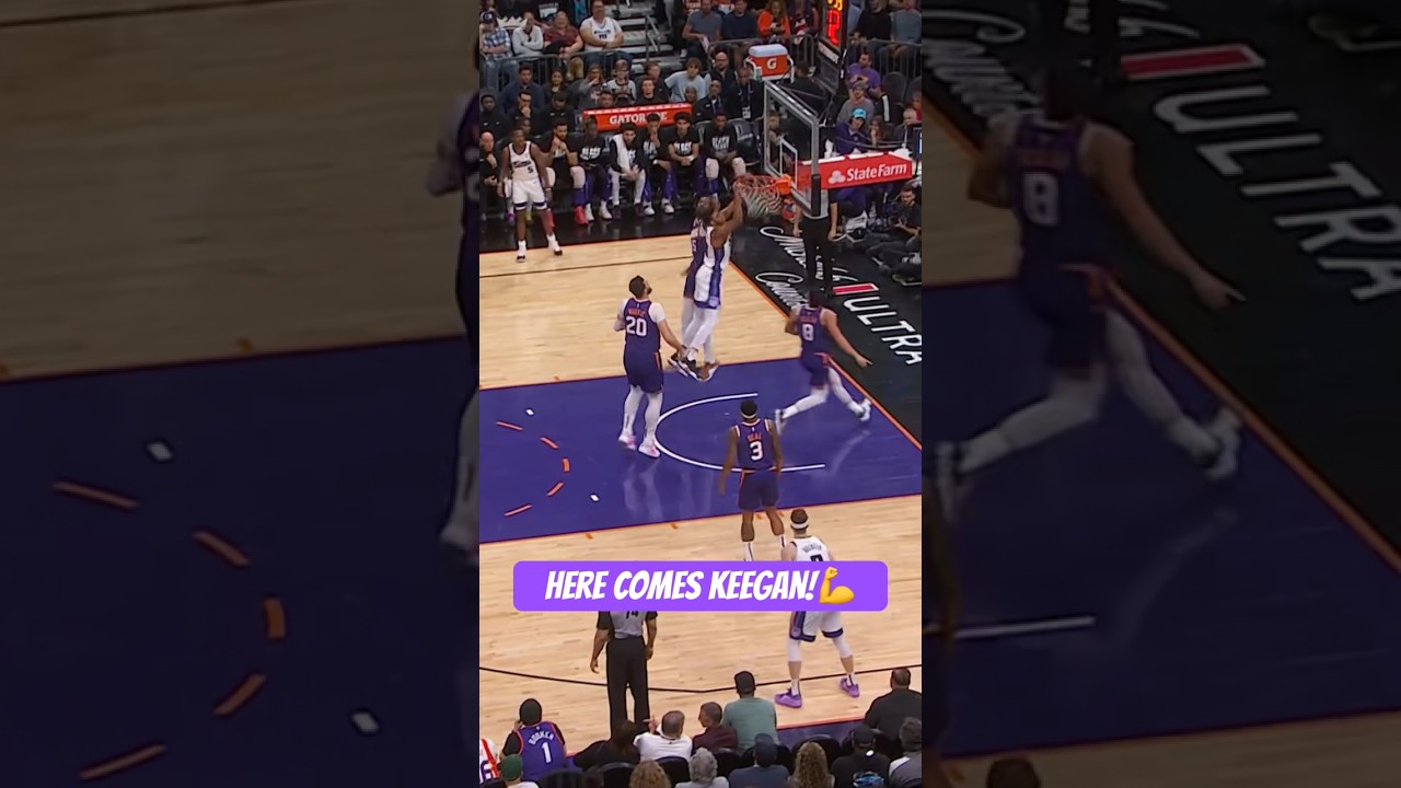 Keegan Murray rises like the sun!💪 