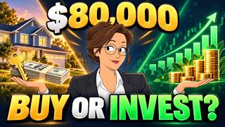 $80,000: Buy a House or Invest It (20-Year Comparison)