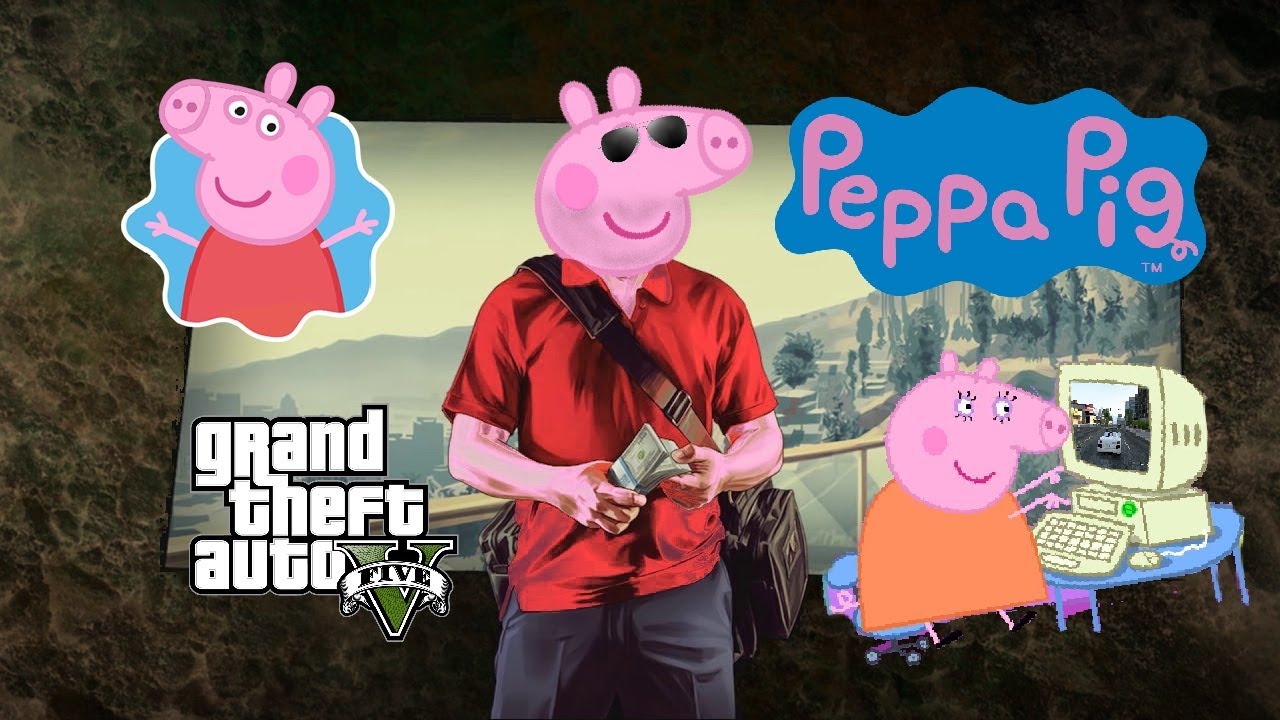 Peppa Pig Plays Grand Theft Auto | TheGiantWorm