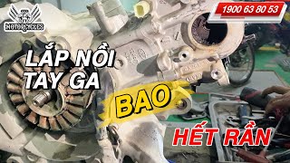 Video 845: Dạy Sửa Xe Nguyên Lý Nồi Tay Ga| Motorcycle TV