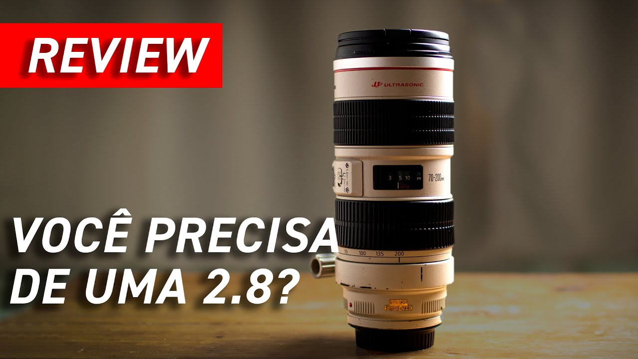 【良品】Canon EF 70-200mm f/2.8L USM Análise Lente CANON 70-200mm 2.8L IS - Para quem essa lente foi
