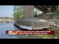 COPECO y Alcaldía de La Ceiba inspeccionan pilastras del puente Bonito