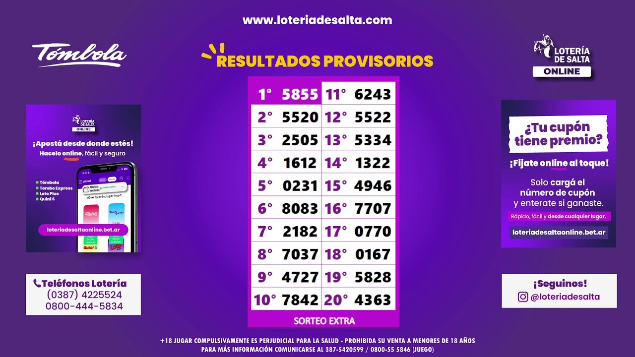 SORTEO EXTRA 10/02/2026