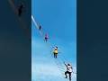 Climbing the World's Most Dangerous Ladder – Would 😱 #shorts #youtubeshorts #viralvideo