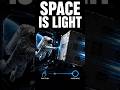 In Space a Finger Can Move a Giant Object