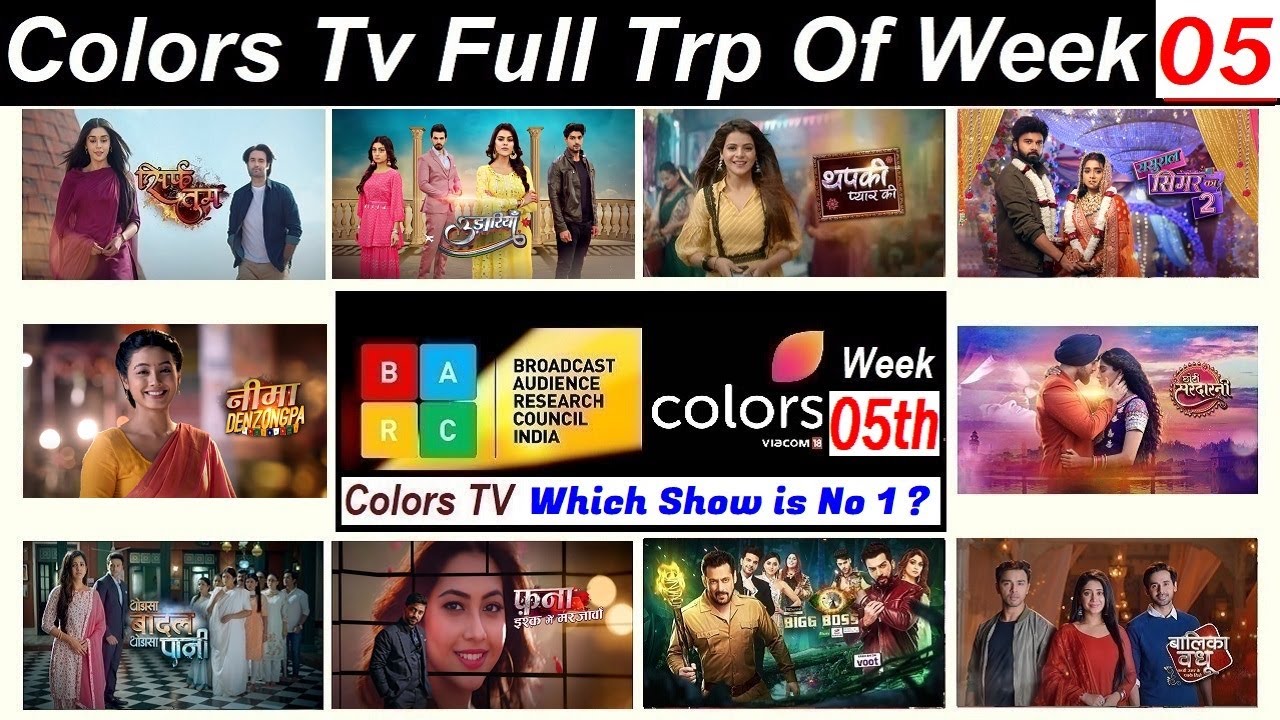 Colors TV All Shows Trp Of This Week Barc Trp Of Colors TV Trp