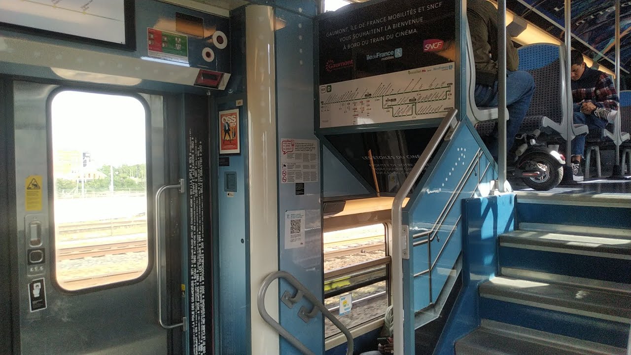 RER-D Z20500 IDFM 81D Voyage a bord du Train Du Patrimoine