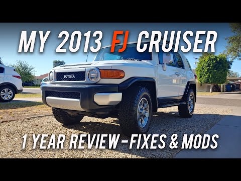 My Used Toyota 2013 FJ Cruiser Review 1 Year Later - Issues, Mods and Fixes