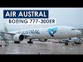 Flight report air austral  paris  st denis  boeing 777300er  business