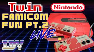 Sharp Twin Famicom Repair Part 2 | Livestream #nintendo