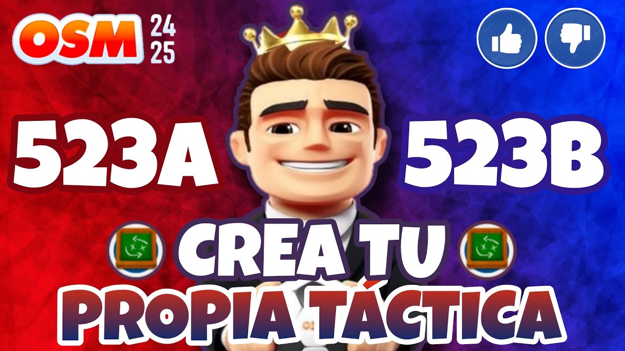 🏆 ¿CÓMO CREAR y AJUSTAR TU PROPIA TÁCTICA 523A/B? 🏆 | CONSEJOS #4 | ⚽OSM 24/25⚽